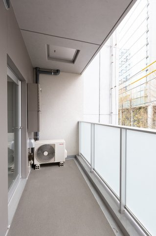 フィシオ飯田橋のバルコニー|※写真は同タイプ住戸です。