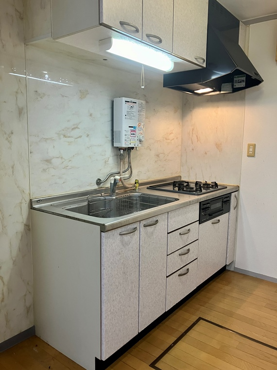 かやのき団地５号棟のキッチン