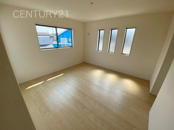 第3前橋青柳 1号棟の洋室|２面採光の明るい洋室です。