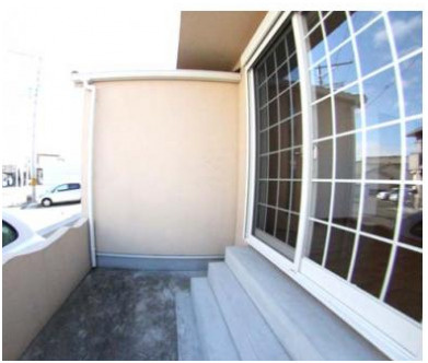 シュガーミルのバルコニー|バルコニー付きです