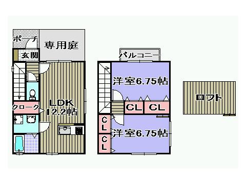 シュガーミルの間取り