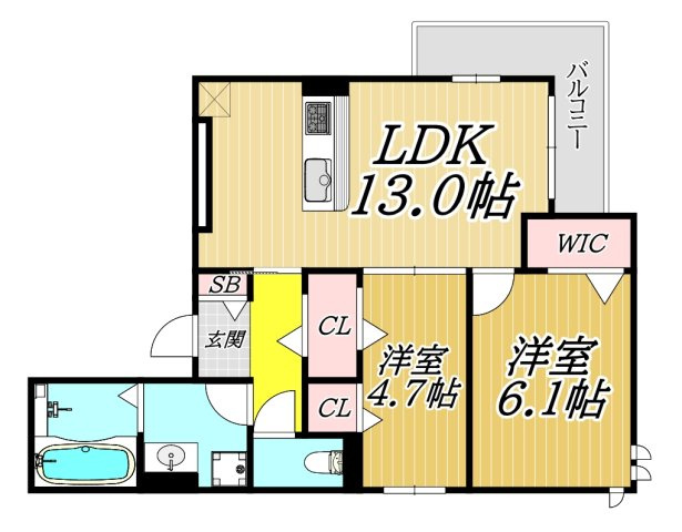 Legameの間取り