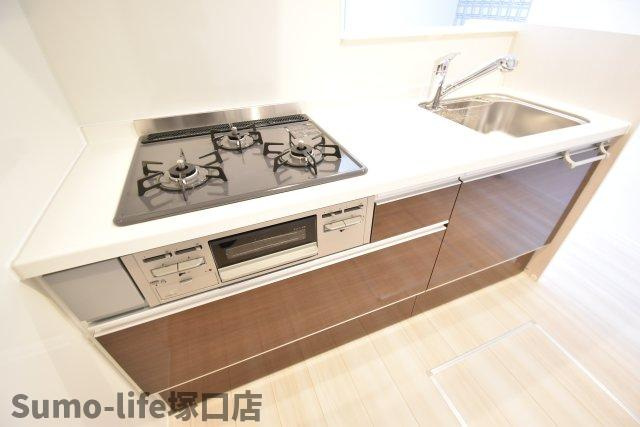 D-room南塚口のキッチン