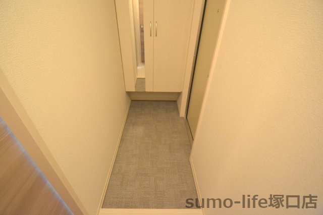 SOLEADO塚口の玄関