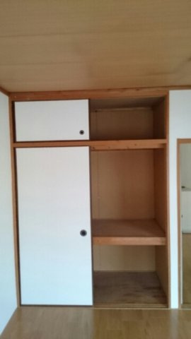 レジデンスタナカＢの収納