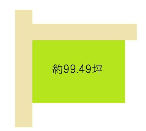 和歌山市六十谷　土地の土地図