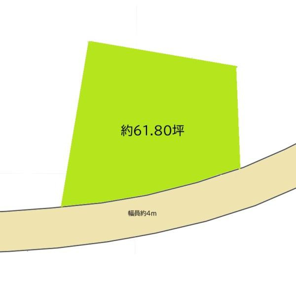 紀の川市豊田　土地の土地図