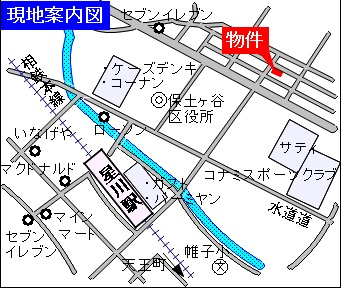 シティハイム　そわれの地図