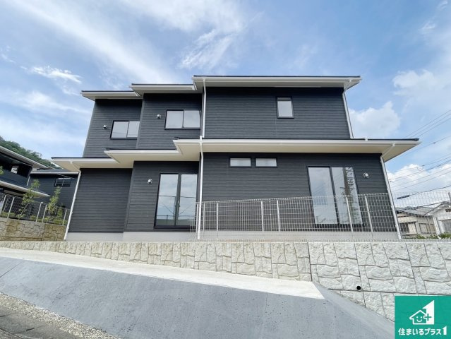 京都市北区西賀茂蟹ケ坂町　第1期　新築一戸建ての外観|安心の10年保証！外観を美しく保ち、雨水で汚れを落とします！気になることがありましたら、お気軽にお問い合わせください！