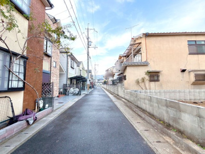 【前面道路含む現地写真】 | 山科区西野野色町 | 現地南側