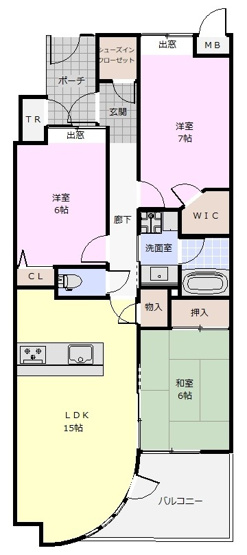 【間取り】 | シーズガーデン足利