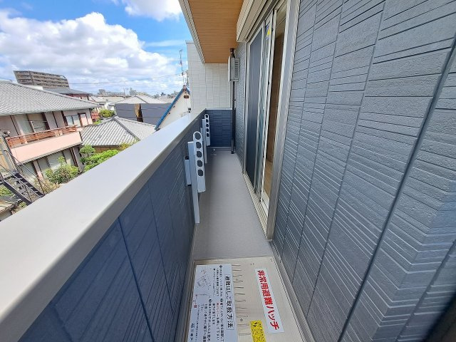 D-residence上甲子園のバルコニー