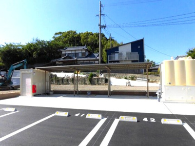 【駐車場】 | ロータスヒルＢ | 駐車場完備です