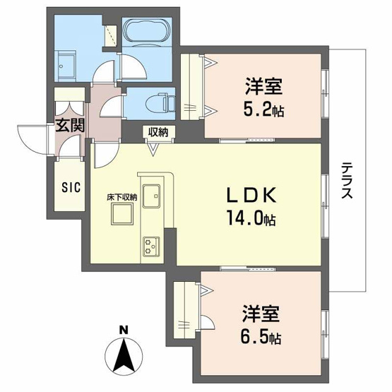 【間取り】 | シャーメゾン　レーヴ