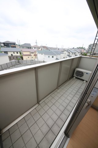 グランディールBのバルコニー