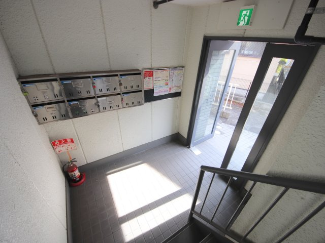 ラウレア生駒のバルコニー