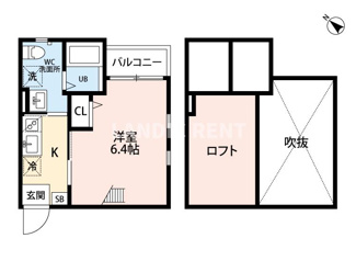 【間取り】 | パステルハイツ博多