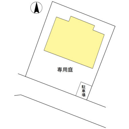 大宝借家の区画図