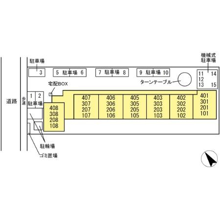 ロイヤルパレス市川の区画図
