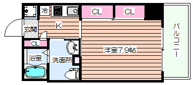 【間取り】 | エステムコート大手前レシェンテ
