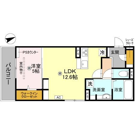 D-residence上甲子園の間取り