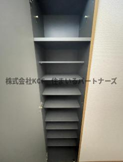 コーポベルヴューの収納|収納豊富です