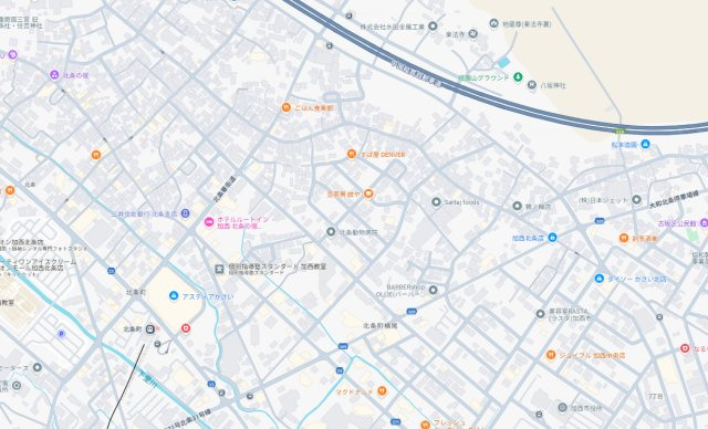 加西市北条町横尾　第10期　新築一戸建ての地図