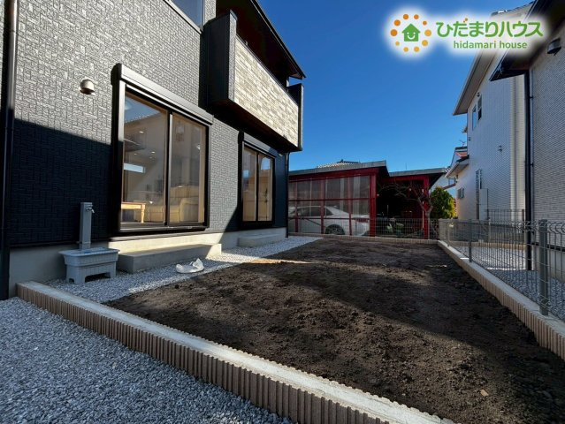 本庄市下野堂　新築一戸建て　ブルーミングガーデン　01の庭