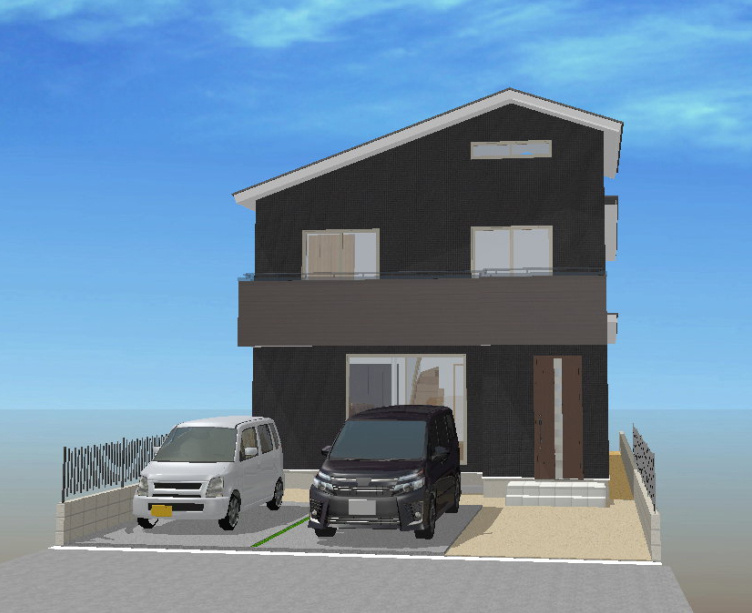 高知市薊野東町-2号地-新築戸建て