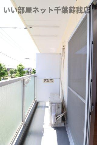 ハイムカメリアのバルコニー