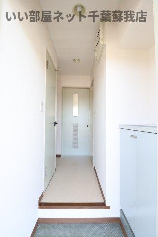 ハイムカメリアの玄関|きれいな玄関です