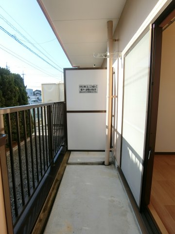 ピュア　セルト森尾のバルコニー