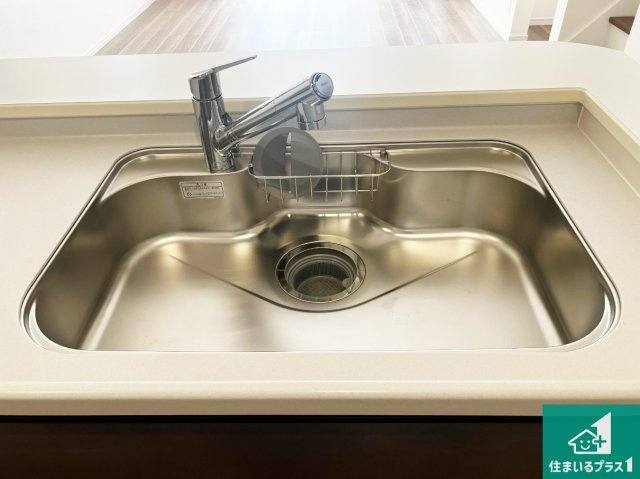 藤井寺市藤ケ丘　新築一戸建ての設備|広々としたシンクで食器洗いも楽々！