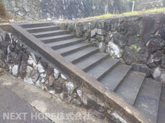 【その他】 | 三田市大原　売地 | アプローチ階段です♪