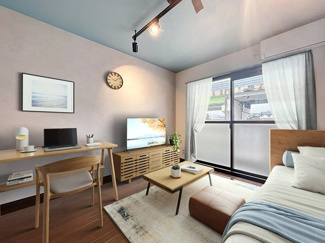 【居間・リビング】 | コーポ丸山Ⅱ | ※画像はイメージです