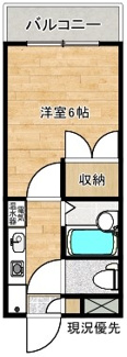 【間取り】 | コーポ丸山Ⅱ