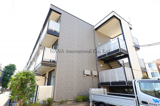 レオパレスリバーパークの外観