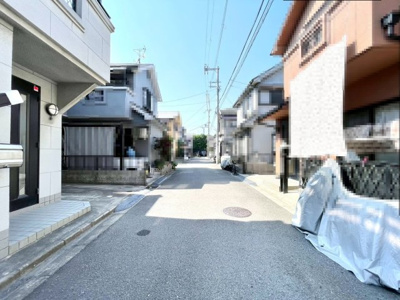 【前面道路含む現地写真】 | 高槻市大塚町4丁目　中古戸建