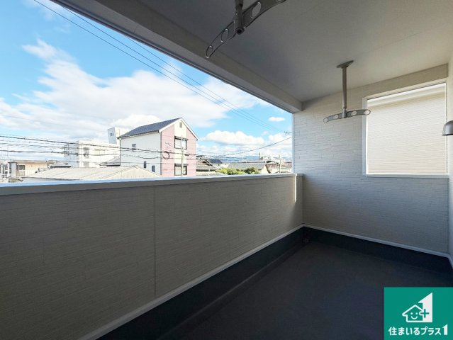 泉佐野市俵屋　第1期　新築一戸建てのバルコニー|日当たりのよいバルコニー！お部屋が開放的に！