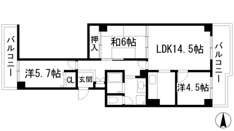 【間取り】