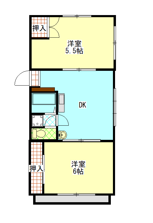 アクア21の間取り