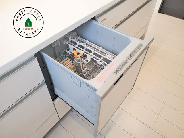 都城市下長飯町R7(A号棟)の設備|食器洗乾燥機です。