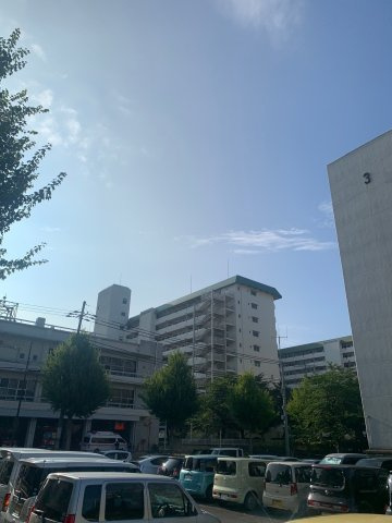山科団地D棟の外観