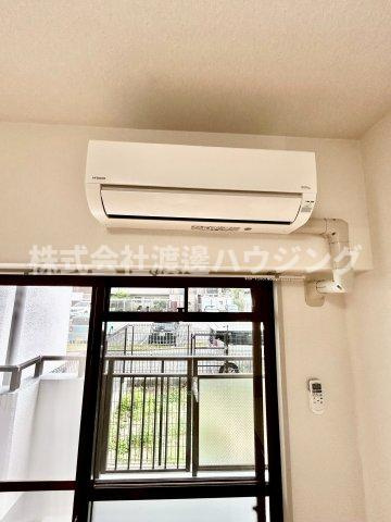 パーシモンハイムの設備|エアコン付いてます