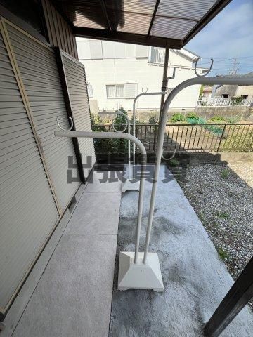 蟹江新田戸建の庭