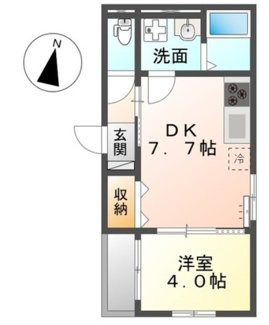 【間取り】 | アプリコットD