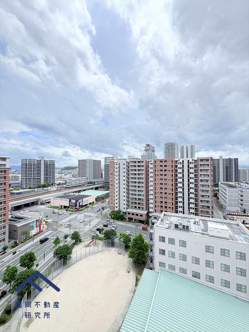 サンライフ香椎C棟の展望