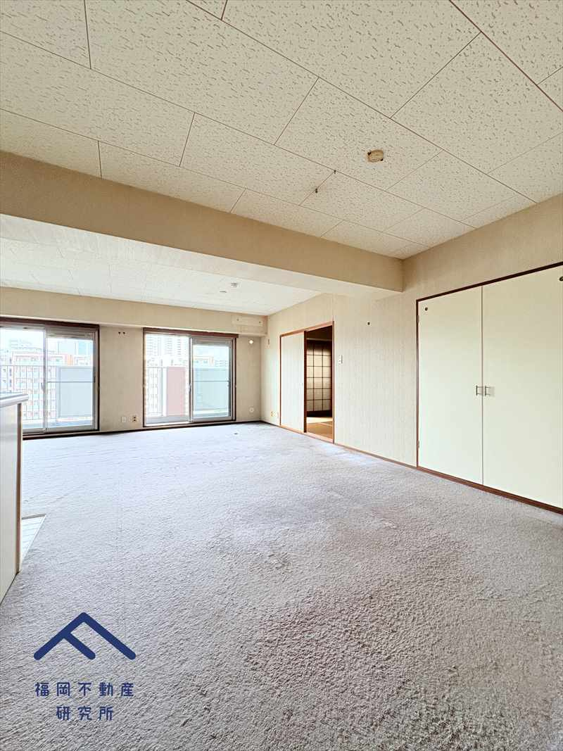 サンライフ香椎C棟の居間・リビング