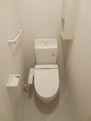 【トイレ】 | ラブリーⅡ　Ａ | 清潔感のあるトイレです
