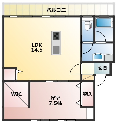 アルフィーネ東曙の間取り